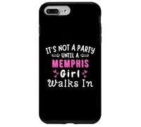 Fiesta Memphis Girl camina en Tennessee Southern Pride Carcasa para iPhone 7 Plus/8 Plus