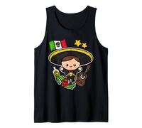 Fiesta Mexican Mariachi Latinx Cinco de Mayo Mexico Souvenir Camiseta sin Mangas
