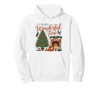 Fiesta navideña del árbol de Navidad It's The Most Wonderful Time Sudadera con Capucha