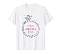 Fiesta nupcial de la novia de la era comprometida Camiseta