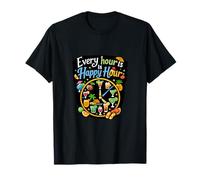 Fiesta Permanente de Vacaciones Every Hour Is Happy Hour Camiseta