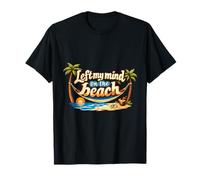 Fiesta Permanente de Vacaciones Left My Mind on The Beach Camiseta