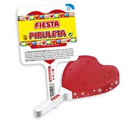 FIESTA Piruleta Helada Golosina Líquida Congelable Sabor Cereza - Caja de 30 unidades