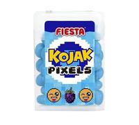 Fiesta Pixels Kojak Grageas Dulces Sabores Frutales Pack 18 Cajetillas Mora 14g