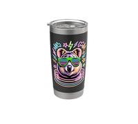 Fiesta Quokka Gafas de Sol Quokkas Vaso térmico de acero inoxidable de doble pared