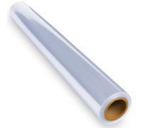 FIESTA WRAPS Rollo de celofán transparente (16 pulgadas x 110 pies) - Rollo de celofán - Papel de regalo transparente para envolver cestas de regalo - Suministros de envoltura de cesta de regalo