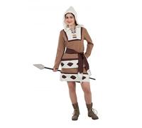 Fiesta y Carnaval, S.L.. DISFRAZ ESQUIMAL MUJER MARRÓN - Talla 42 ¦ M Mujer