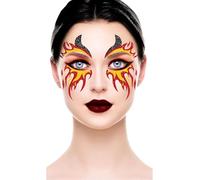 Fiestas Caramente- Decoración de la cara - Fire Glitter