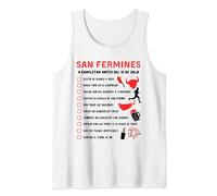 Fiestas de San Fermín 2023 Navarra Pamplona Camiseta sin Mangas