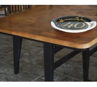 FIESTAS GUIRCA | 6 Platos Desechables de 40 Años (23 cm) - Decoración de Mesa para Fiestas y Celebraciones - Ideal para Eventos de 40 Años y Fiestas - Negro, Oro, Blanco