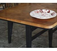 FIESTAS GUIRCA | 6 Platos Desechables de Sangre (23 cm) - Decoración de Mesa para Fiestas de Halloween Terroríficas - Ideal para Eventos de Miedo - Blanco/Rojo