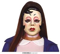 FIESTAS GUIRCA- Accesorios Maschera Pin UP PVC, Color Variado, L (1155//fies)