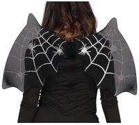 FIESTAS GUIRCA Alas de murciélago negras 60 x 35 cm