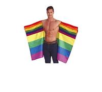 FIESTAS GUIRCA Bandera Estilo Capa de Arcoíris de 145 X 90 cm