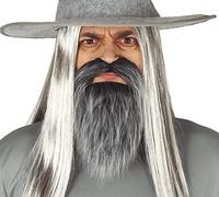 FIESTAS GUIRCA Barba Y Bigote Gris
