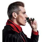 FIESTAS GUIRCA | Blister 3 Murciélagos Decorativos (9x4 cm) - Adornos de Halloween para Fiestas de Animales e Insectos - Perfecto para Celebraciones y Eventos Terroríficos - Negro