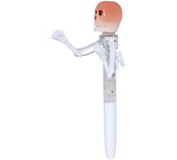 FIESTAS GUIRCA | Bolígrafo de Halloween Boxeo con Luz (18 cm) - Accesorio Truco o Trato para Fiestas, Decoración de Halloween, Oktoberfest, Celebraciones - Adulto Infantil - Naranja Blanco
