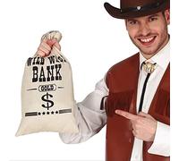 FIESTAS GUIRCA Bolsa de Tela para Dinero de Vaquero de 42X22 cm