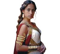 FIESTAS GUIRCA | Brazalete Rígido Serpiente - Accesorio de Joyería para Disfraces de Egipcio, Cleopatra y Mitología - Ideal para Halloween, Carnaval y Fiestas Temáticas - (Unisex) - Dorado