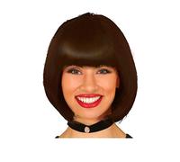 Fiestas GUIRCA Brown Bob Wig 100 GR. - Bag