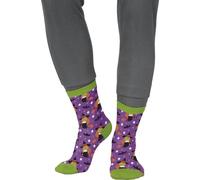FIESTAS GUIRCA | Calcetines de Brujas Halloween (37-41) - Accesorio Textil para Disfraces de Bruja y Fiestas de Halloween - Ideal para Todos los Usuarios en Celebraciones y Eventos - Multicolor