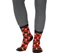 FIESTAS GUIRCA | Calcetines Halloween Murciélago (37-41) - Accesorio Textil para Disfraces de Animales y Fiestas de Halloween - Ideal para Todos los Usuarios - Multicolor