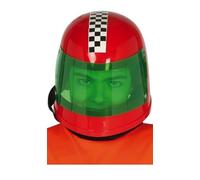 Fiestas Guirca Casco de Piloto Rojo Infantil