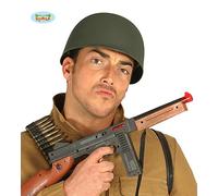 Fiestas Guirca Casco Militar Estadounidense Hecha de plástico Casco de Soldado para Adultos