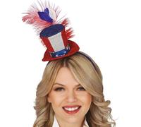 FIESTAS GUIRCA CHISTERA MINIHAT America con Pluma