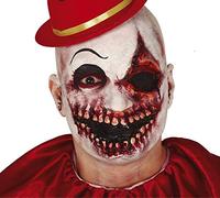 FIESTAS GUIRCA | Cicatriz Boca con Cinta Adhesiva (15 cm) - Tatuaje FX de Látex para Maquillaje de Halloween, Zombies, Disfraz de Terror, Fiesta Oktoberfest, Adulto Infantil - Beige Rojo