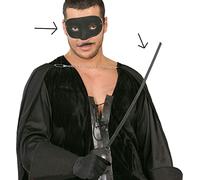 FIESTAS GUIRCA Conjunto antifaz y florete 63 cm. de El Zorro