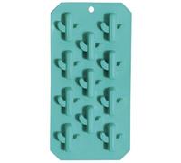 FIESTAS GUIRCA | Cubitera Cactus Verde (11.5x22.5 cm) - Molde para Hielo en Fiestas de Verano y Graduación - Decoración de Mesa para Celebraciones Hawaianas y Tropicales - Verde