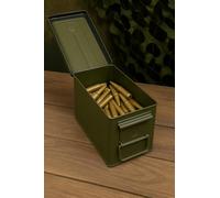 FIESTAS GUIRCA | Decoración de Halloween con (25 Balas de Atrezzo) - Ideal para Fiestas de Policías, Militares y Ladrones - Complemento de Arma para Escenarios de Miedo y Celebraciones - Bronce