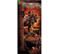 FIESTAS GUIRCA | Decoración Puerta Monstruo (80x180 cm) - Ideal para Halloween y Celebraciones - Decoración de Pared, Puerta y Ventana - Multicolor