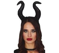 FIESTAS GUIRCA Diadema Cuernos Maléfica Maligna