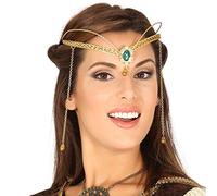 Fiestas Guirca Diadema medieval metálica en oro