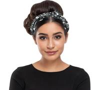 FIESTAS GUIRCA | Diadema Tela Calabazas (Talla Única) - Accesorio para Disfraz de Halloween y Fiestas de Terror - Ideal para Mujer Adulta - Naranja