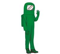 FIESTAS GUIRCA Disfraz astronauta verde 5-6 años