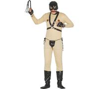 FIESTAS GUIRCA | Disfraz Bondage Adulto - Arnés, Máscara, Mono, Mordaza y Tanga - Despedida de Soltero, Fiestas de Disfraces y Celebraciones - Ideal para Hombre