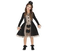 Fiestas Guirca Disfraz de Muñeca Siniestra para niña Halloween 5-6 años