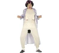 Fiestas Guirca Disfraz de Abuela Hombre Talla L 52-54