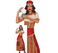Fiestas Guirca Disfraz Adivina Enigmática (Gitana) para Mujer – Halloween – Talla M