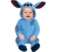 FIESTAS GUIRCA | Disfraz de Alien Azul Bebé (12-18/Meses) - Capucha y Mono - Disfraces de Extraterrestre para Halloween, Carnaval y Fiestas de Disfraces - Ideal para Bebés Unisex - Azul y Gris