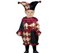 FIESTAS GUIRCA Disfraz de Arlequín Encantador para Bebé Niño - Disfraz Halloween de Bebé Payaso Circo 18-24 Meses