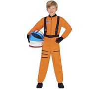 FIESTAS GUIRCA Disfraz de Astronauta Naranja para Niño o Niña - Traje Espacial de Astronauta Disfraz Infantil 3-4 años