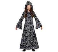 FIESTAS GUIRCA Disfraz de Bruja Mística Caperucita Negra Hechicera - Disfraz Niña Halloween 10-12 Años