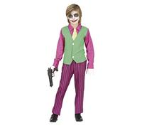 FIESTAS GUIRCA Disfraz de Bufón Loco para Niños de 10-12 Años