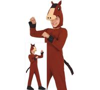 FIESTAS GUIRCA Disfraz de Caballo para Niño - Conjunto de Caballo para Niños - Disfraces de Animales para Niños - Niños de 5 a 6 Años