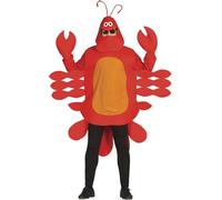 FIESTAS GUIRCA Disfraz de Cangrejo Hombre Adulto Talla L 52-54