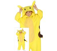 FIESTAS GUIRCA | Disfraz de Chinchilla Eléctrica Infantil (3-4 años) - Disfraces de Videojuegos para Fiestas Temáticas - Ideal para Niños y Niñas - Amarillo y Marrón